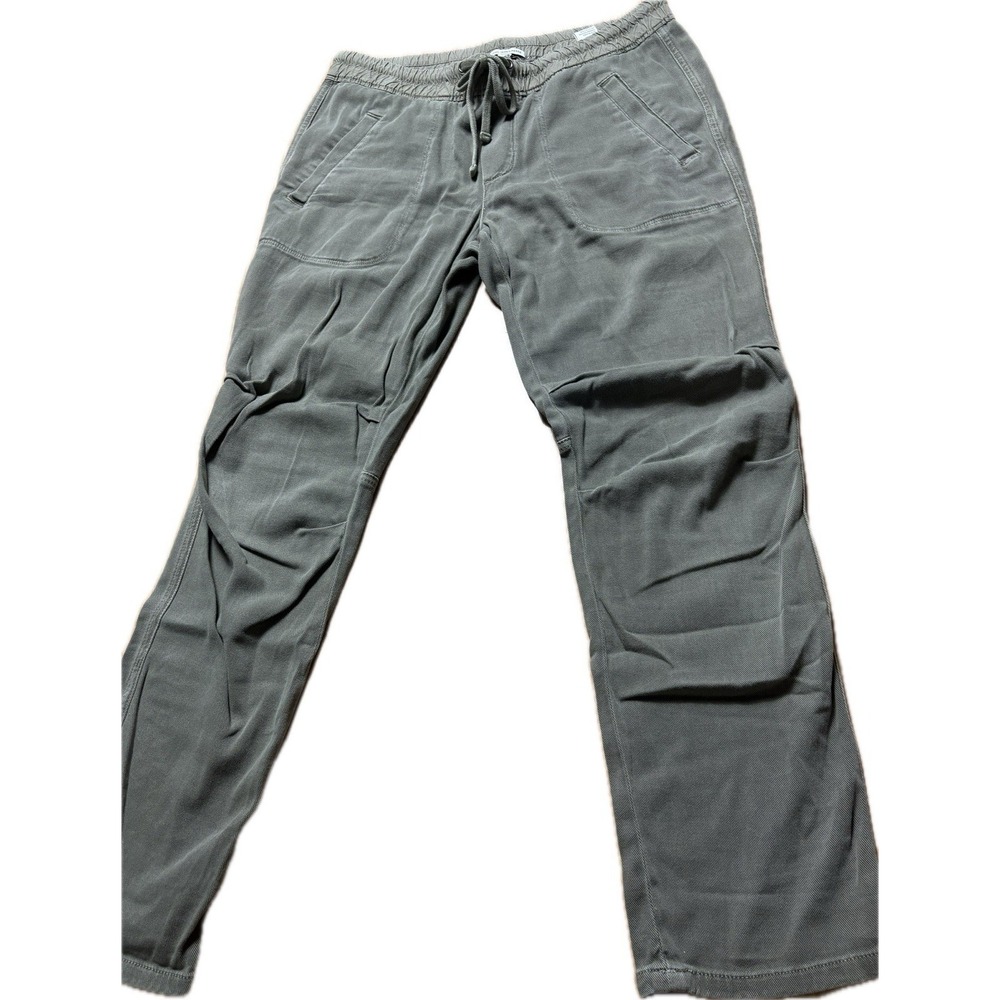 James Perse Standard Army Green Casual Pants Women's Size 3 (L) Skinny - Picture 4 of 10